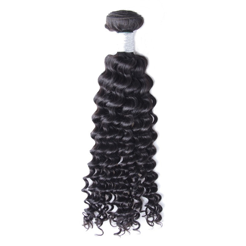 Volys Virgo Hair Unprocessed Virgin Brazilian Curly Remy Hair 1 Bundle Human Hair Extensions On Sale