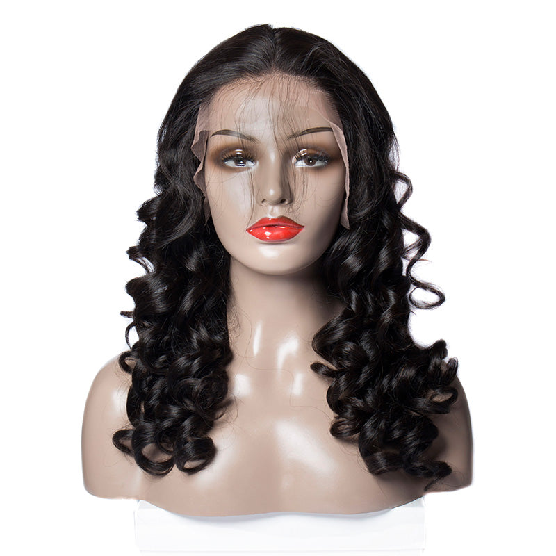 150 Density 13x4 Lace Front Wigs For Women Brazilian Loose Wave Remy Human Hair Wigs For Sale