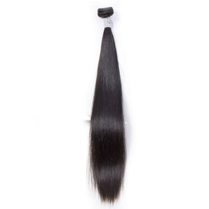 Virgo Hair Unprocessed Natural Indian Remy Straight Human Hair 1 Bundle Deal Free Shipping