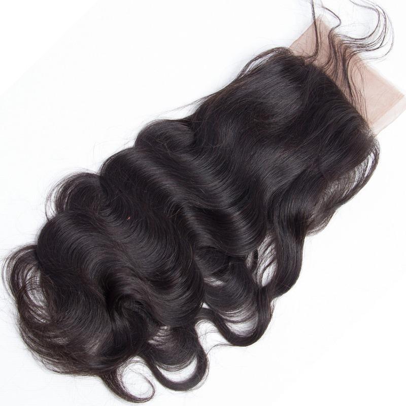 Malaysian Body Wave 13x4 Pre Plucked Lace Frontal Closure Ear To Ear Virgin Human Hair-lace frontal