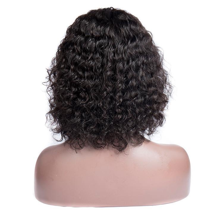 Virgo Hair Real Hair Wigs For Sale Malaysian Loose Wave Short Bob Remy Human Hair 4x4 Lace Closure Wigs back