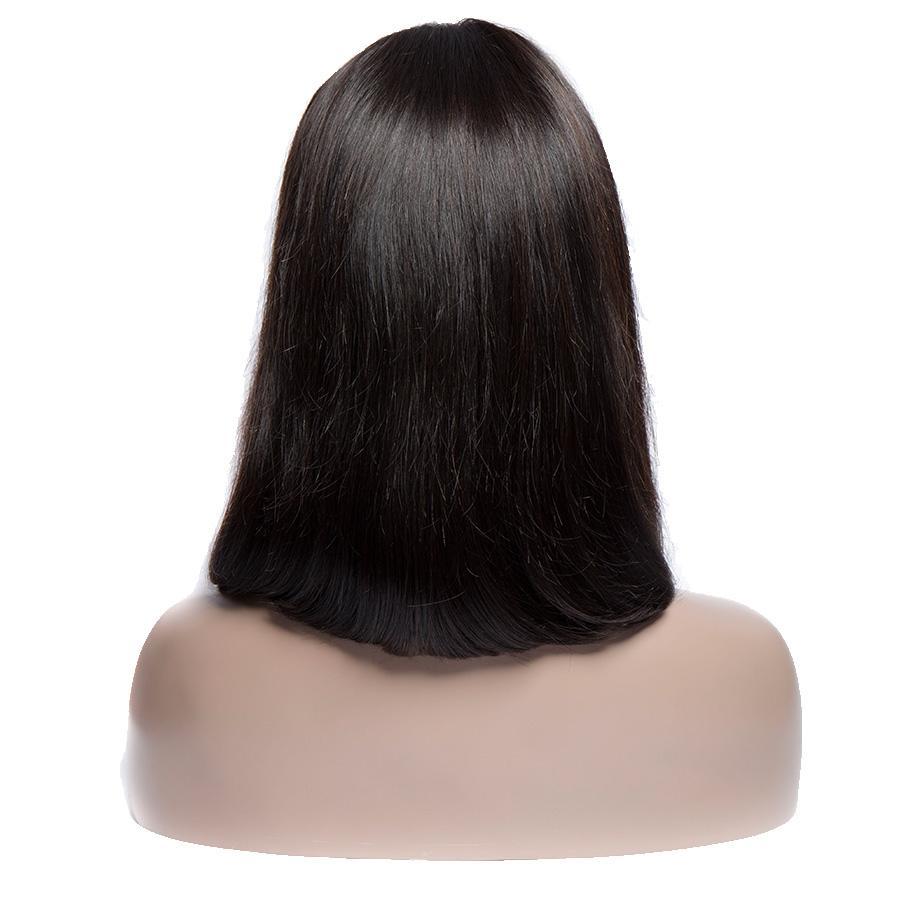 Virgo Hair  Glueless Bob Wig Brazilian Straight Short Lace Front Human Hair Wigs For Black Women On Sale back