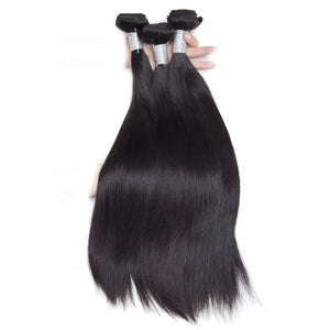 Volys Virgo 3 Bundles Brazilian Straight Virgin Remy Human Hair Extensions For Sale-3 bundles