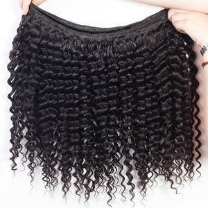 Volys Virgo Hair Unprocessed Virgin Brazilian Curly Remy Hair 1 Bundle Human Hair Extensions On Sale-hair weft