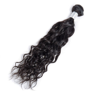 Volys Virgo Good Quality Virgin Remy Indian Water Wave Human Hair Weave 1 Bundle-1 pcs