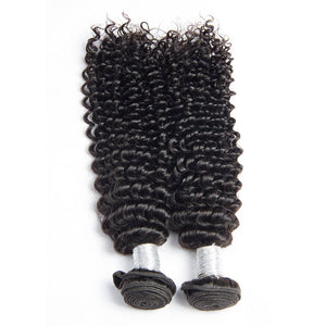 Volys Virgo Malaysian Virgin Remy Curly Weave Human Hair Extension 1 Bundle Deal On Sale-2 bundles