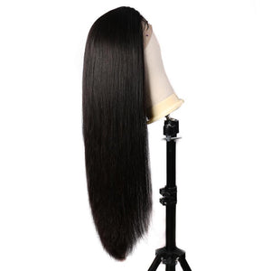 Virgo Hair 180 Density Malaysian Straight Virgin Human Hair Wigs For Women Glueless Full Lace Wigs With Baby Hair For Sale-model