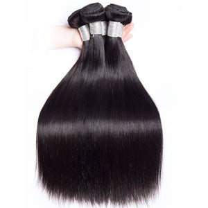 Volys Virgo Good Peruvian Virgin Remy Straight Human Hair Weave 3 Bundles-3 pieces straight hair