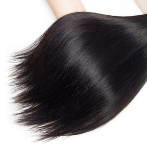 Volysvirgo Virgin Remy Peruvian Straight Human Hair Bundle 1 Pcs Deal Online Sale-straight hair ends