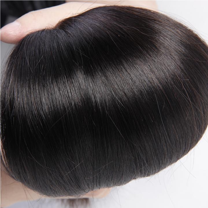 Volysvirgo Virgin Remy Peruvian Straight Human Hair Bundle 1 Pcs Deal Online Sale-hair material