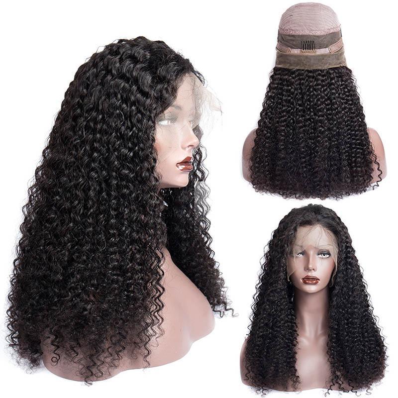 Virgo | 360 Lace Wig | Human Hair Wigs | Brazilian Curly Lace Wigs 10-26 Inch | Remy Hair Wigs