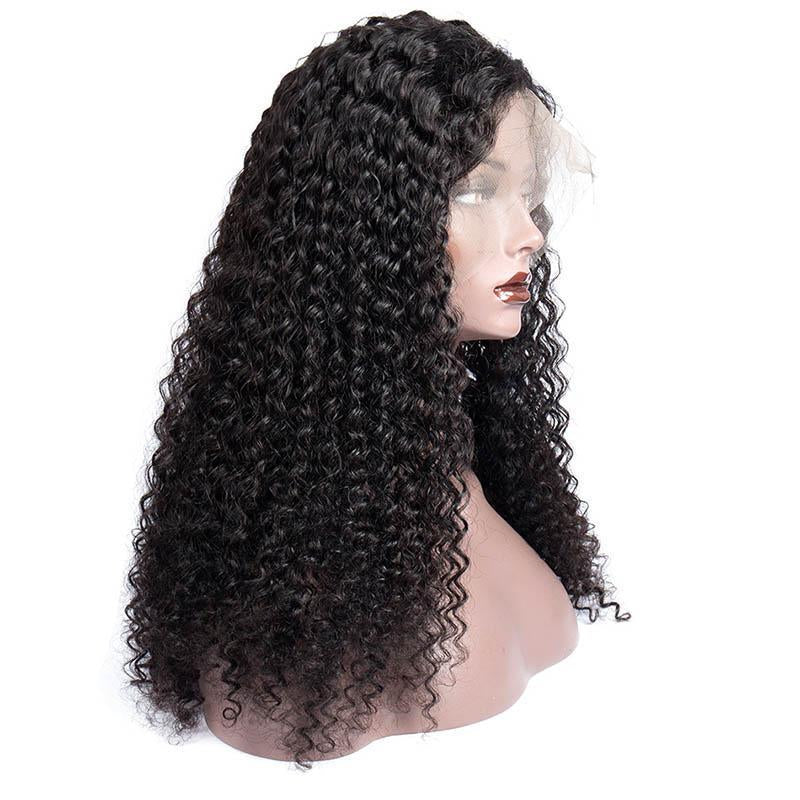 Virgo | 360 Lace Wig | Human Hair Wigs | Brazilian Curly Lace Wigs 10-26 Inch | Remy Hair Wigs