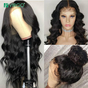 Virgo | 360 Wigs | Brazilian Body Wave 360 Lace Wigs Human Hair | Remy Hair Wigs 10-26 Inch