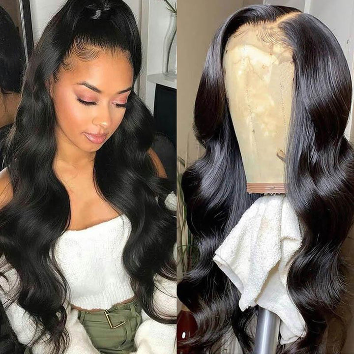 Virgo | HD Transparent Lace Wigs | 13x6 Lace Front Wigs | Brazilian Body Wave Human Hair Wigs 150% Density