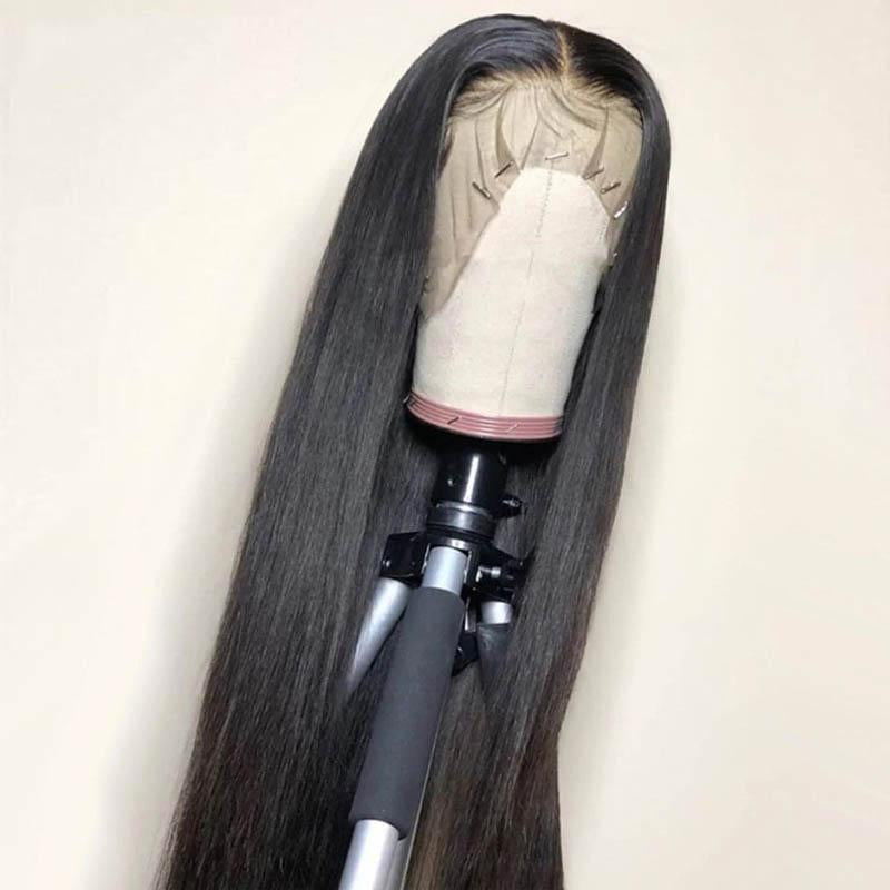 Virgo | Human Hair Lace Front Wigs | Brazilian Straight Human Hair Wigs | Remy Hair Wigs Natural Color