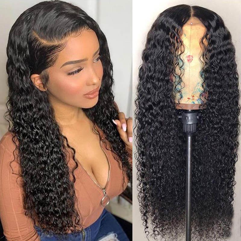 Virgo | Human Hair Wigs | Brazilian Curly Lace Front Wigs | Natural Color Wigs Remy Hair Wigs 10-24 Inch